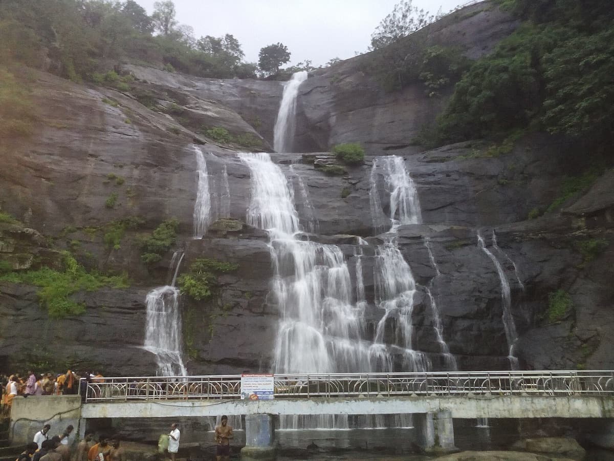 Courtalam, 9 km from Vijaya Gardens