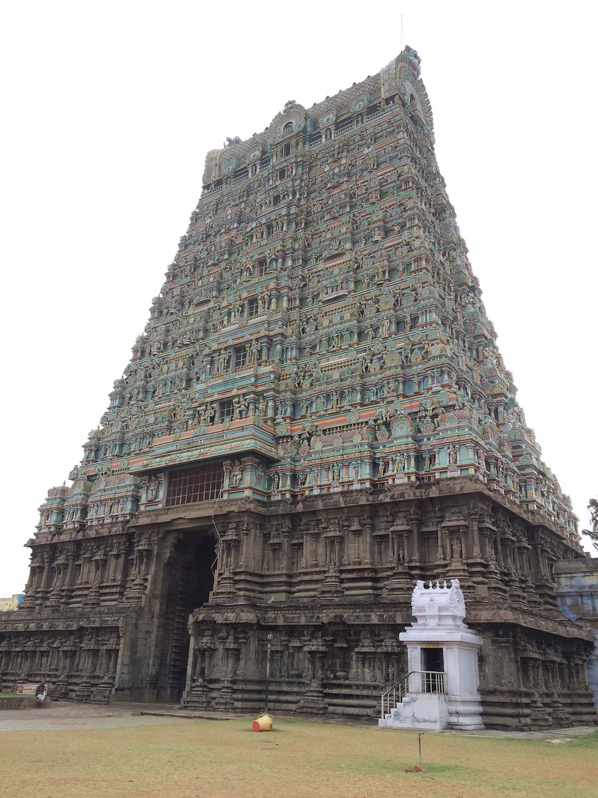 Tenkasi town, 6 km from Vijaya Gardens